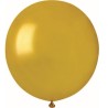 Lateksowe okrągłe Balony GM150 metaliczne - Złote 50 szt. 19"-