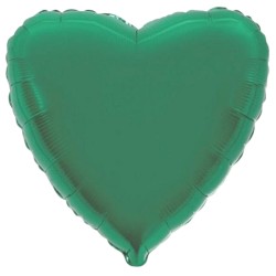 Balon foliowy zielony w...