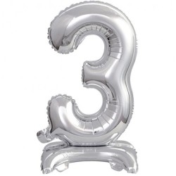 Balon foliowy srebrna...