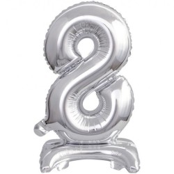 Balon foliowy srebrna...