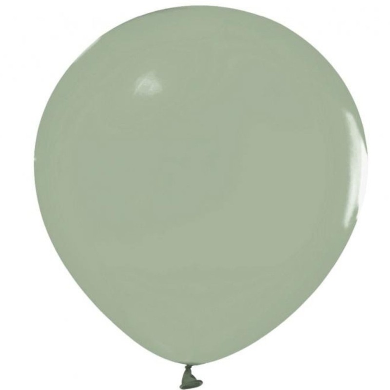 Lateksowe Balony Beauty&Charm, pastelowe szaro-zielone 5"/ 20 szt.