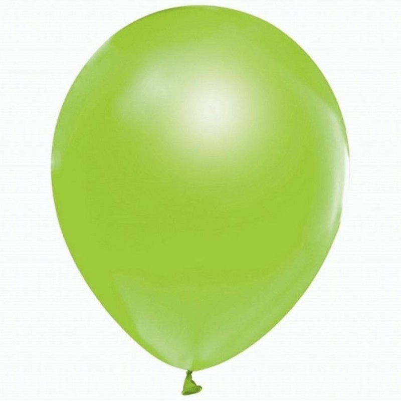 Lateksowe Balony pastel Helium Formula, j. zielone, 10 cali, 100 szt.