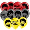 Lateksowe kolorowe Balony lateksowe 11" Harry Potter, 6 szt.