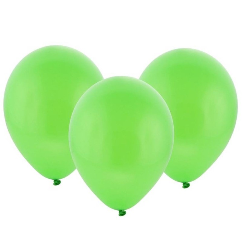 Lateksowe klasyczne Balony pastelowe 10" Bronisze / pistacjowe, 100 szt.