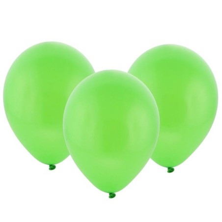 Lateksowe klasyczne Balony pastelowe 10" Bronisze / pistacjowe, 100 szt.