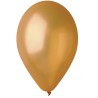 Lateksowe klasyczne Balony AM80 metaliczne 8" - złote 100 szt.