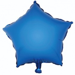 Balon foliowy niebieski w...