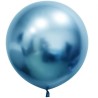 Lateksowe okrągłe Balony Beauty&Charm, platynowe j. niebieskie 24"/ 2 szt.