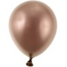 Lateksowe klasyczne Balony Beauty&Charm, platynowe różowo-złote 5"/ 20 szt.