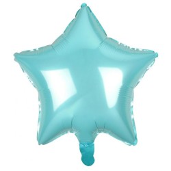 Balon foliowy niebieski w...