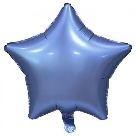 Balon foliowy fioletowy w kształcie gwiazdy, 19"- 48 cm /1szt