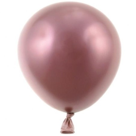 Lateksowe okrągłe Balony Beauty&Charm, platynowe j. różowe 5"/ 20 szt.