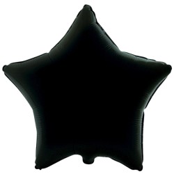 Balon foliowy czarny w...