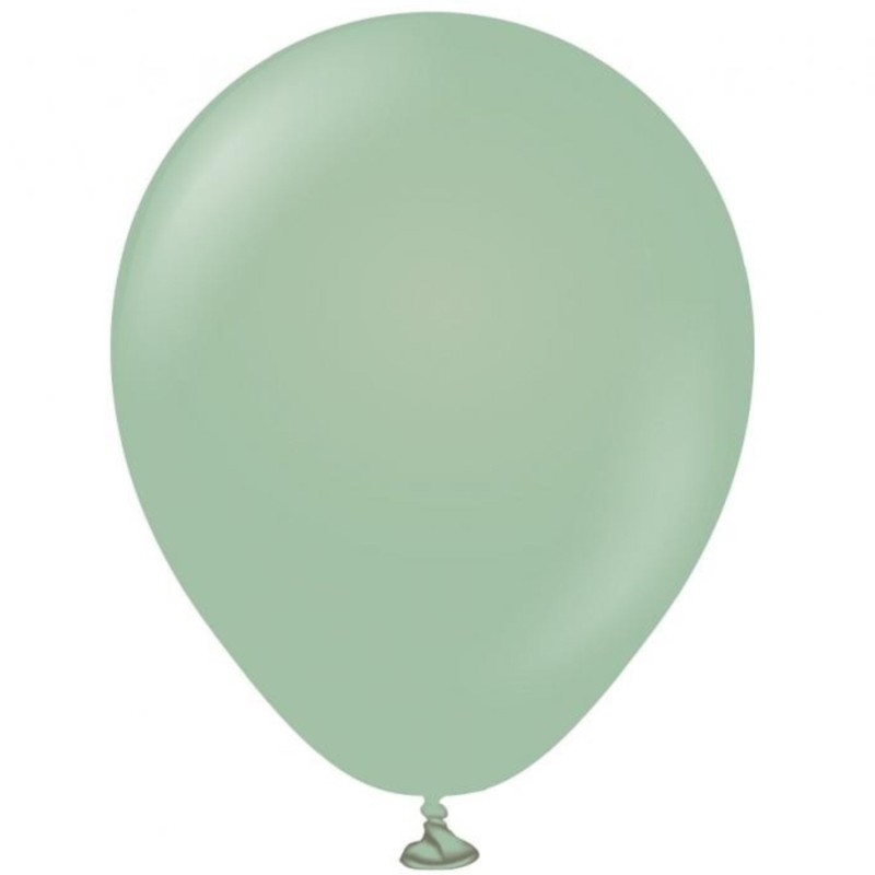 Lateksowe klasyczne Balony Beauty&Charm, pastelowe c. bladozielone 5"/ 20 szt.