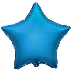 Balon foliowy niebieski w...