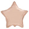 Balon foliowy różowy w kształcie gwiazdy, 18"- 47 cm /1szt