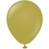 Lateksowe klasyczne Balony Beauty&Charm, pastelowe oliwkowe 5"/ 20 szt.
