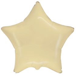 Balon foliowy beżowy w...