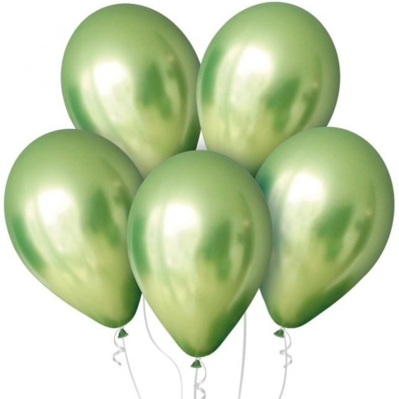 Lateksowe klasyczne Balony Beauty&Charm, platynowe oliwkowe 12"/ 7 szt.