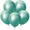 Lateksowe klasyczne Balony Beauty&Charm, platynowe zielone 12"/ 7 szt.
