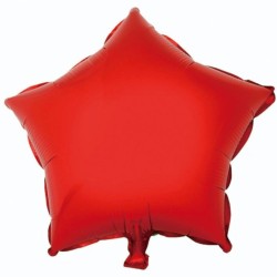 Balon foliowy czerwony w...