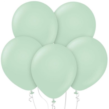 Lateksowe klasyczne Balony Beauty&Charm, zielone 18" / 5 szt.