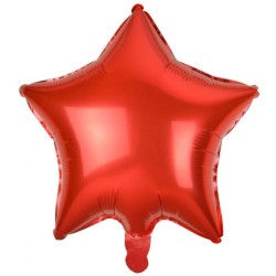 Balon foliowy czerwony w...