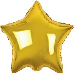 Balon foliowy złoty w...