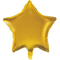 Balon foliowy złoty w...