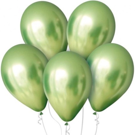 Lateksowe klasyczne Balony Beauty&Charm, platynowe oliwkowe 18"/ 5 szt.