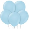Lateksowe klasyczne Balony Beauty&Charm, makaronowe, niebieskie 18" / 5 szt.
