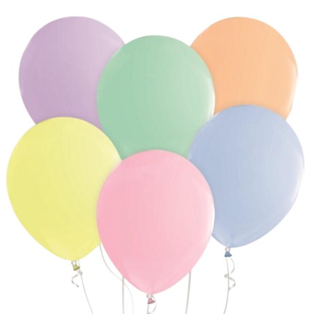 Lateksowe klasyczne Balony Beauty&Charm, różnokolorowy mix 12"/ 50 szt.