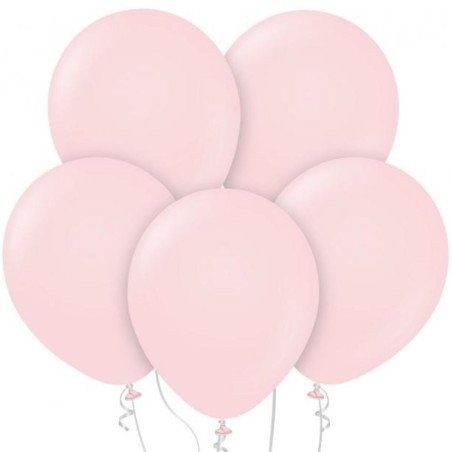 Lateksowe klasyczne Balony Beauty&Charm, bladoróżowe 12"/ 50 szt.