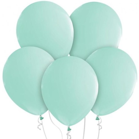 Lateksowe Balony Beauty&Charm, makaronowe zielone 12"/ 50 szt.
