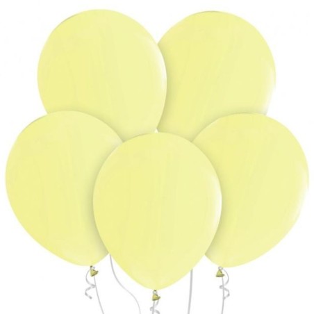 Lateksowe klasyczne Balony Beauty&Charm, waniliowe 12"/ 50 szt.