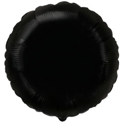 Foliowe czarny balony...