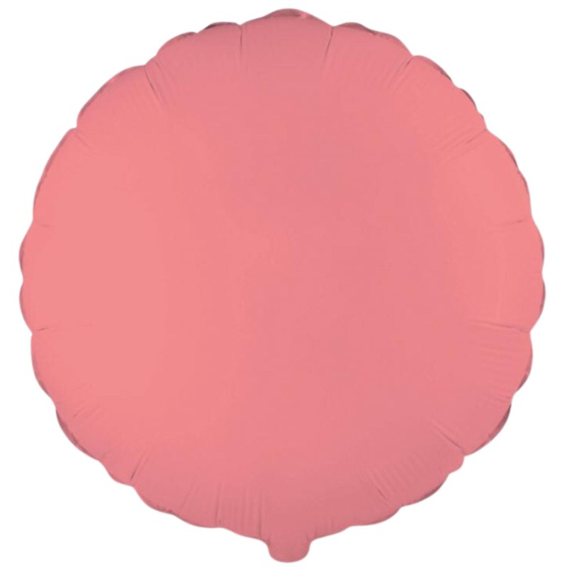 Foliowe czerwony balony okrągłe, 18” - 46 cm. 1 szt.