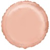 Foliowe różowe balony okrągłe, 18” - 46 cm. 1 szt.