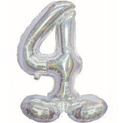 Balon foliowy srebrna...