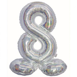 Balon foliowy srebrna...