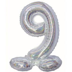 Balon foliowy srebrna...