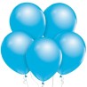 Lateksowe klasyczne Balony Beauty&Charm, metaliki jasnoniebieskie 12"/ 50 szt.