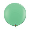 Foliowy balon zielony w kształcie "kuli", 36"- 91 cm / 2 szt.