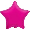 Foliowe różowe balony w kształcie gwiazdy, 19” - 48 cm. 1 szt.