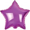 Foliowe fioletowe balony w kształcie gwiazdy, 14” - 36 cm. 1 szt.