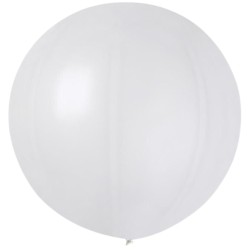 Lateksowe białe balony...