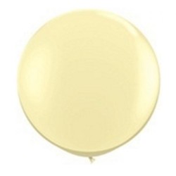 Lateksowe Balony beżowe w kształci kuli. 36"- 91 cm / 2 szt.