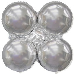 Balon foliowy srebrna...