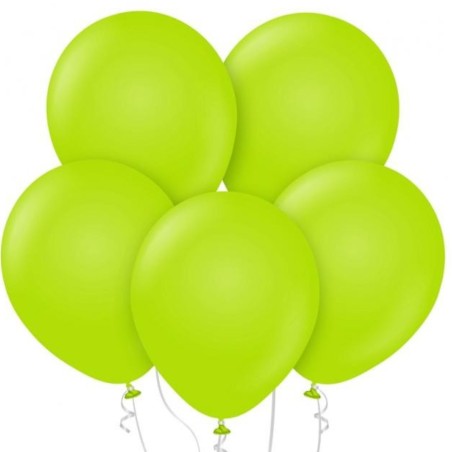 Lateksowe klasyczne Balony Beauty&Charm, pastelowe pistacjowe 12"/ 50 szt.