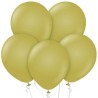 Lateksowe klasyczne Balony Beauty&Charm, pastelowe oliwkowe 12"/ 50 szt. KK
